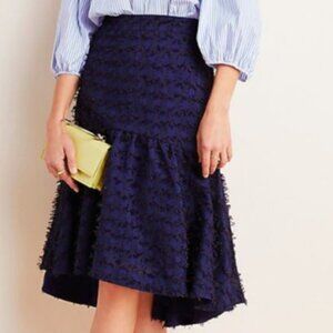Maeve Miranda Textured Midi Skirt from Anthropologie / Size Medium